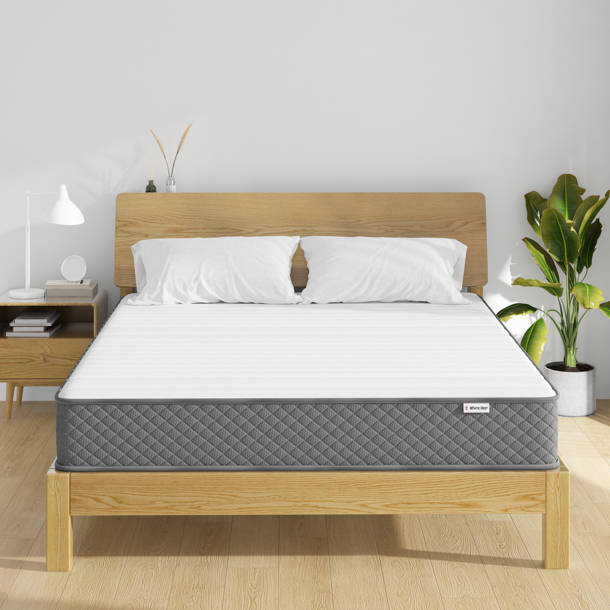 White Nest 10'' Medium Hybrid Mattress Fiberglass Free & Reviews Wayfair